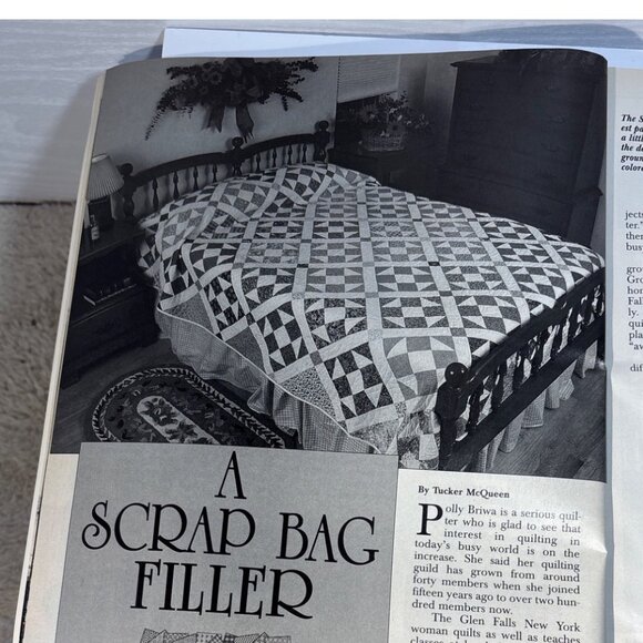 Quilt Almanac 1997 Magazine With Patterns & Quilting Ideas - Picture 7 of 10